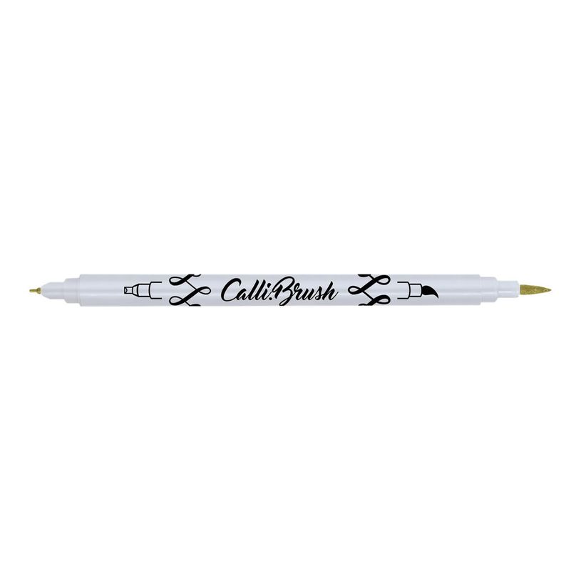 4014421190840-Online Calli.Brush - Stylo pinceau à double embout - or-P_79441975_1-0