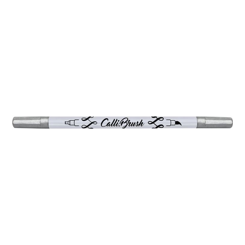 4014421190857-Online Calli.Brush - Stylo pinceau à double embout - argent-P_79441976_1-0