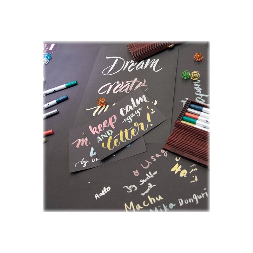 4014421190895-Online Calli.Brush - 5 Stylos pinceaux à double embout - couleurs assorties-P_79441980_6-5