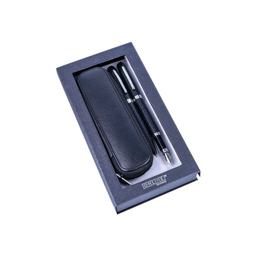 4014421345752-Online Eleganza - Parure stylo à bille et sylo plume - avec étui-P_79442006_1-0