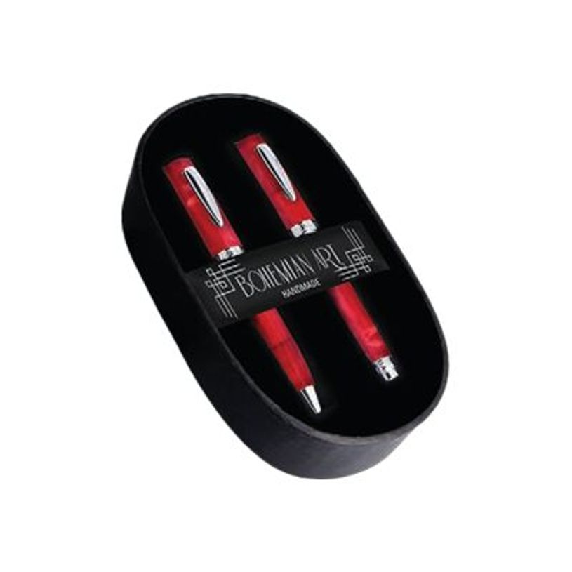 4014421440181-Online Bohemian Art - Parure stylo à bille et sylo plume rouge-P_79442026_2-1