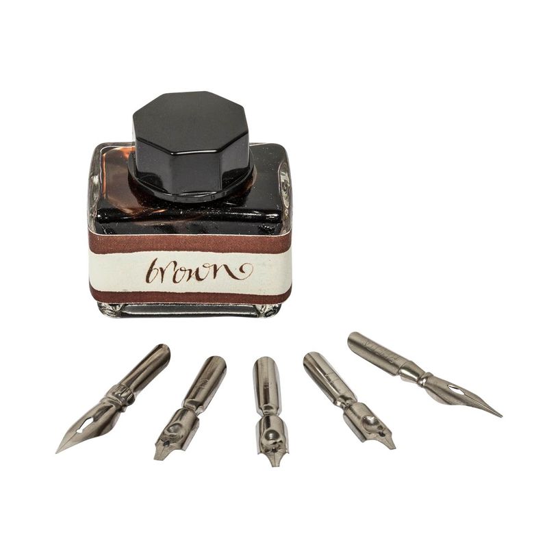 4014421814111-Online Retro - Coffret stylo plume avec différentes plumes-P_79442028_2-1