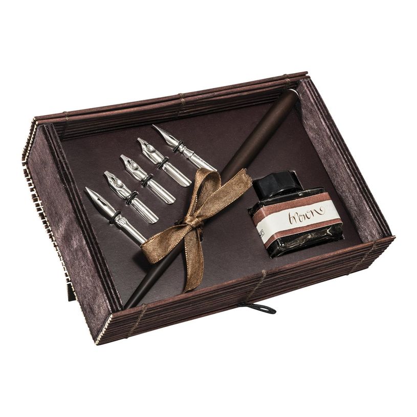 4014421814111-Online Retro - Coffret stylo plume avec différentes plumes-P_79442028_3-2