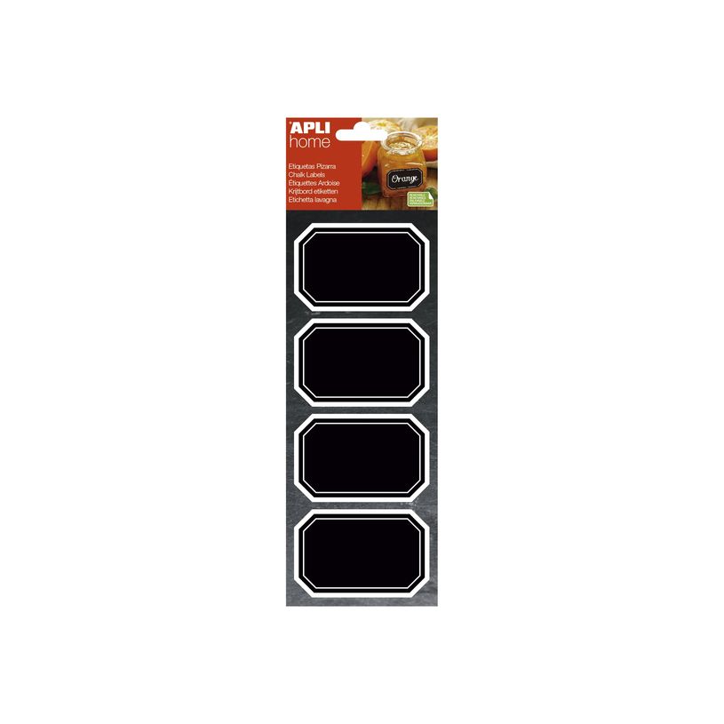 8410782167679-Apli Agipa - 8 Étiquettes ardoise octogonales - 80 x 50 mm-P_79442090_1-1