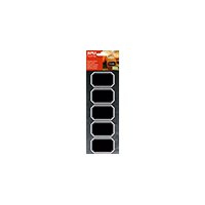 8410782167693-Apli Agipa - 10 Étiquettes ardoise octogonales - 65 x 41 mm-P_79442092_1-1