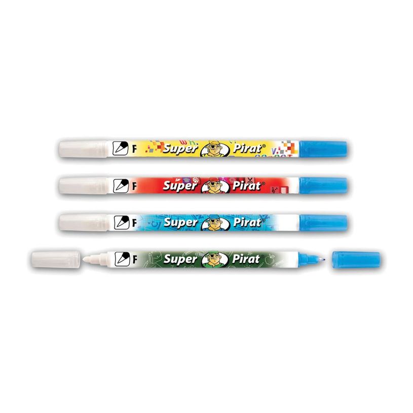 4012700987013-Pelikan Super Pirat 850 - stylo effaceur / de réécriture - pointe fine - Motifs assortis-P_79442134_2-1