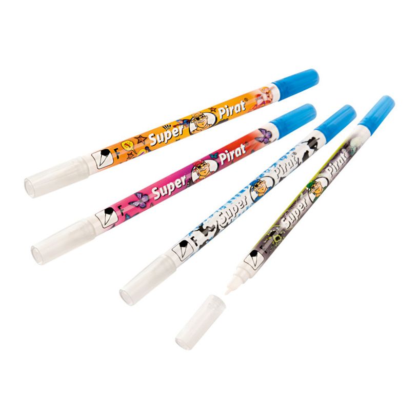 4012700987013-Pelikan Super Pirat 850 - stylo effaceur / de réécriture - pointe fine - Motifs assortis-P_79442134_4-3