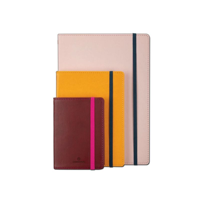 3108724521515-Oberthur Carmen - Carnet de notes souple A6 - ligné - 200 pages - marron glacé-P_79442161_1-0