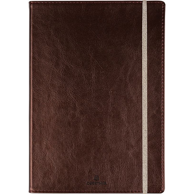 3108725881519-Oberthur Carmen - Carnet de notes souple A5 - ligné - 200 pages - marron glacé-P_79442163_1-0