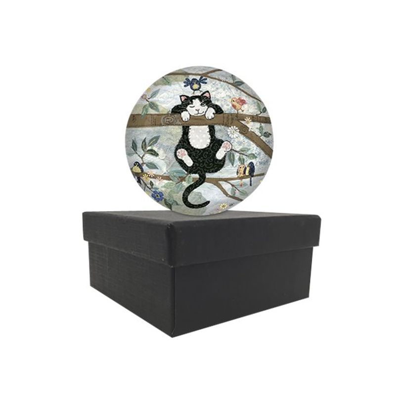 3700572715803-Kiub Bug Art - Presse Papier - Chat sur branche-P_79442184_1-0