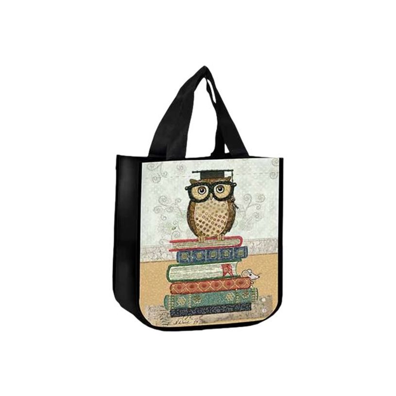 3700572715964-Kiub Bug Art - Sac cabas - Hibou et livres-P_79442187_1-0