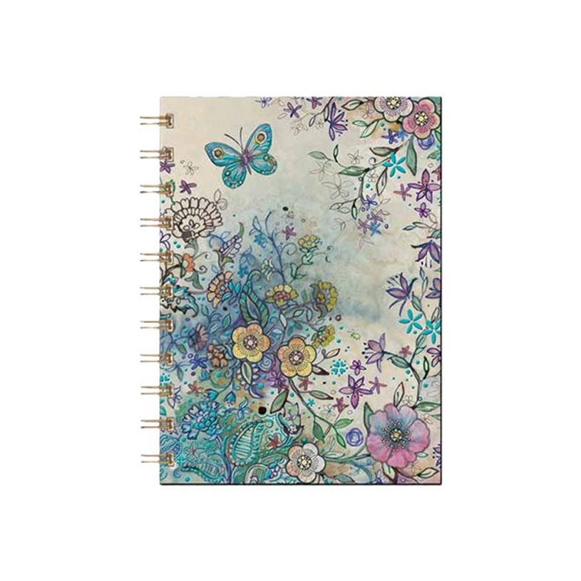 3700572716459-Kiub Bug Art - Carnet de notes à spirale A6 - ligné - 160 pages - Papillon-P_79442190_1-0