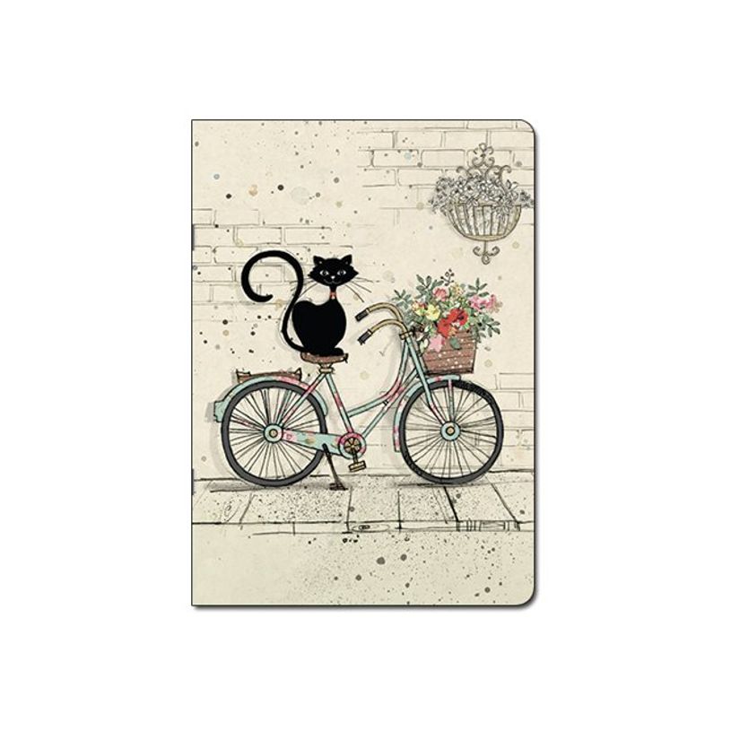 3700572723754-Kiub Bug Art - Carnet de notes A5 - ligné - 60 pages - Chat sur vélo-P_79442210_1-0