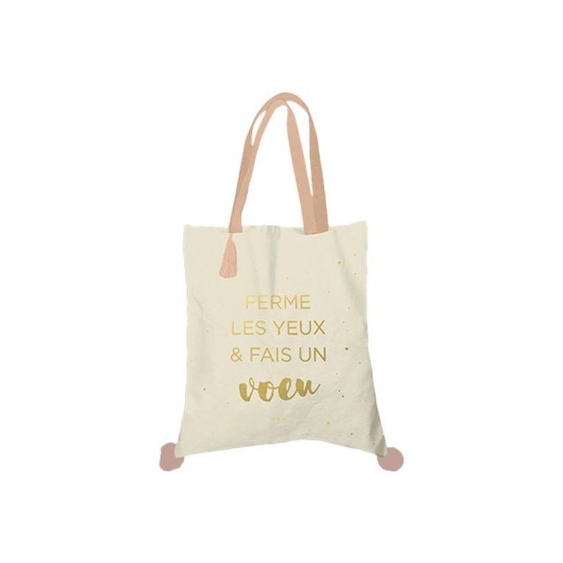 3700572730318-Kiub Les petis mots - Sac Totebag coton - Vœux-P_79442233_1-0