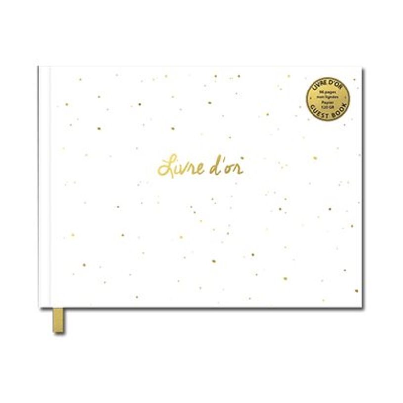 3700572730349-Kiub Les Petits Mots - Livre d'or - blanc -P_79442236_1-0