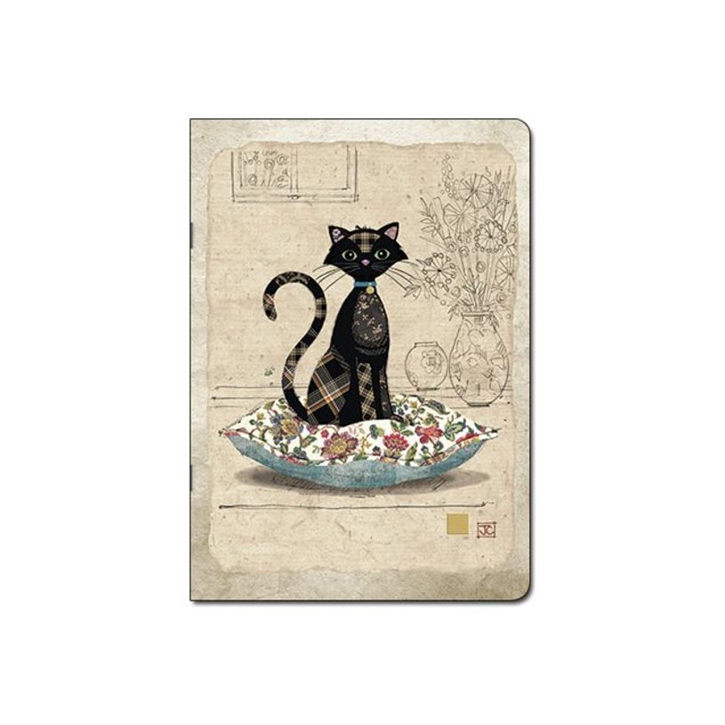 3700572731285-Kiub Bug Art - Carnet de notes A5 - ligné - 60 pages - Chat sur coussin-P_79442269_1-0