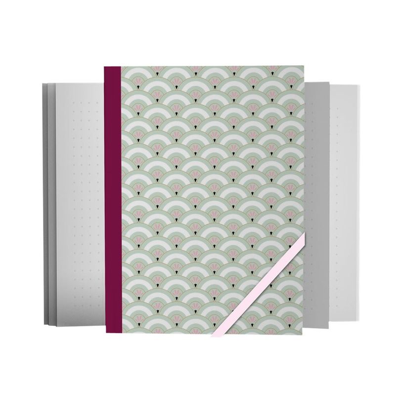 3700368753415-Magali Fournier Gatsby Levant - Carnet de notes 10,5 x 13,9  cm - Carpentras-P_79442606_1-0