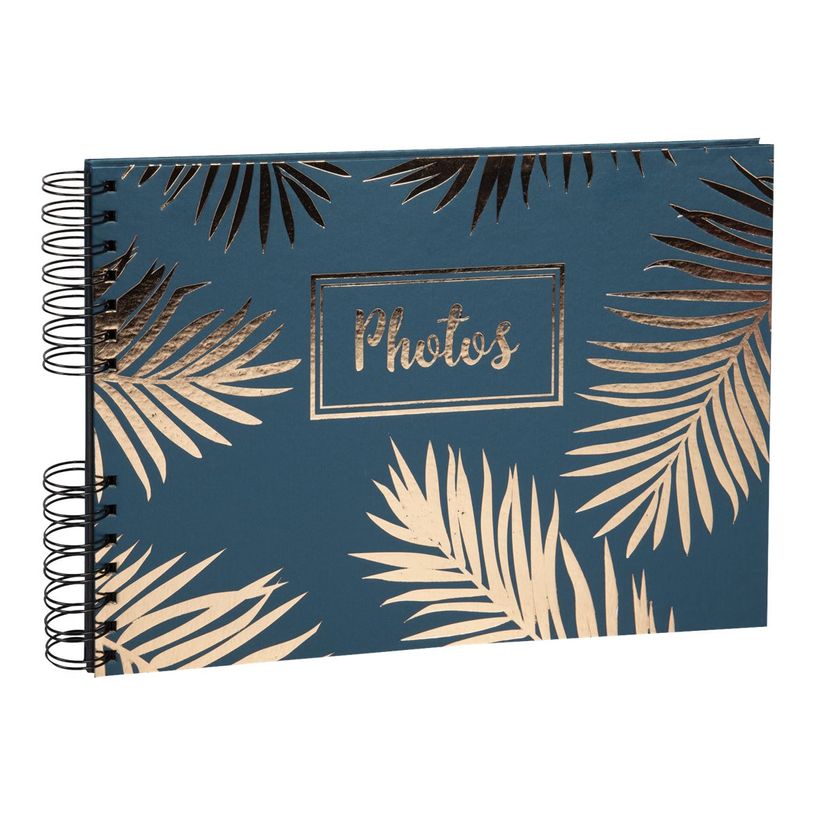 3130630162070-Exacompta Palma - Album photos à spirales 32 x 22 cm - 50 pages noires - bleu-P_79442623_2-1