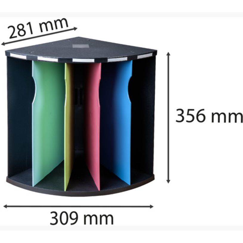 9002493424517-Exacompta The Corner 1928 - Trieur courrier ergonomique - 5 compartiments-P_79442640_5-4