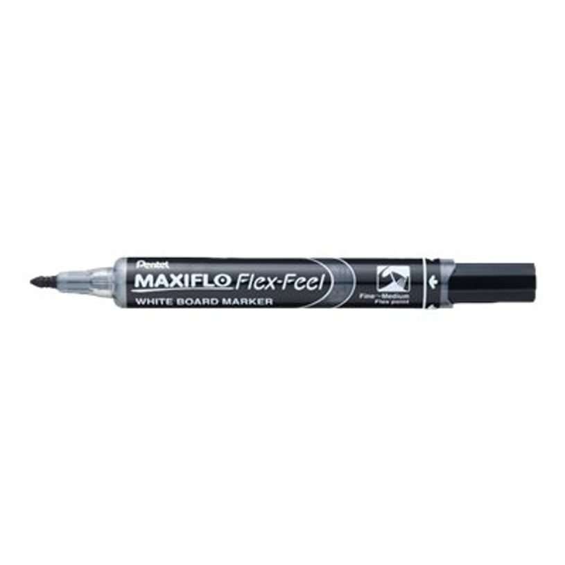 0884851032539-Pentel MAXIFLO FLEX FEEL - Marqueur effaçable - pointe ogive - noir-P_79442666_1-0
