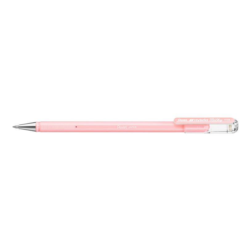 0884851039675-Pentel Hybrid Milky - Roller - 0,8 mm - rose-P_79442673_2-1