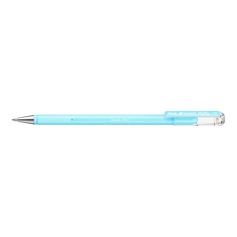 0884851039682-Pentel Hybrid Milky - Roller - 0,8 mm - bleu-P_79442674_1-0