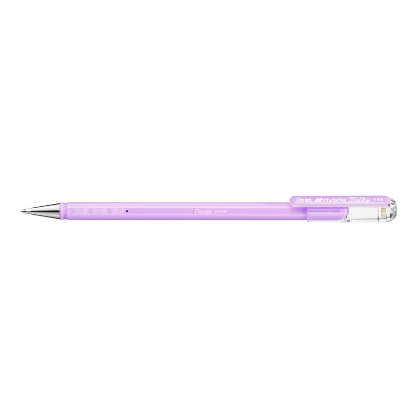 0884851039699-Pentel Hybrid Milky - Roller - 0,8 mm - violet-P_79442675_2-1