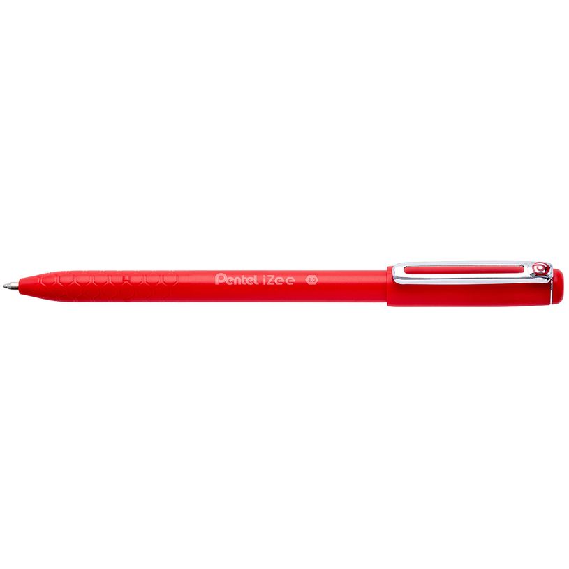 0884851041029-Pentel iZee - Stylo à bille capuchon - rouge - 1 mm - moyen-P_79442678_1-0