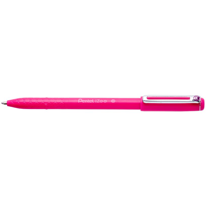 0884851041067-Pentel iZee - Stylo à bille capuchon - rose - 1 mm - moyen-P_79442682_1-0