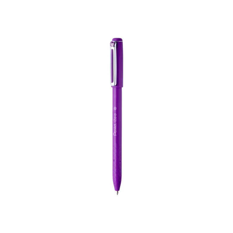 0884851041081-Pentel iZee - Stylo à bille capuchon - violet - 1 mm - moyen-P_79442684_1-0