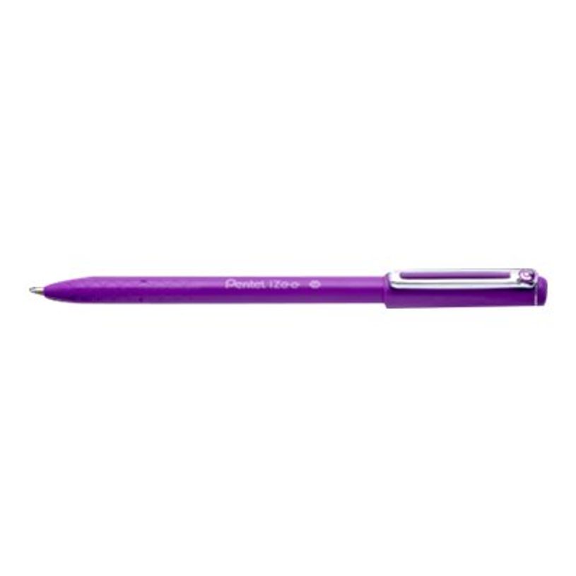 0884851041081-Pentel iZee - Stylo à bille capuchon - violet - 1 mm - moyen-P_79442684_2-1