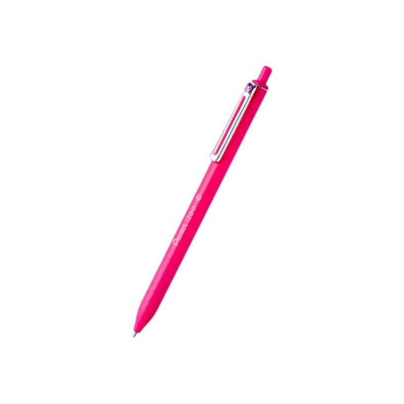 0884851041227-Pentel iZee - Stylo à bille rétractable - rose - 1 mm - pointe large-P_79442690_1-0
