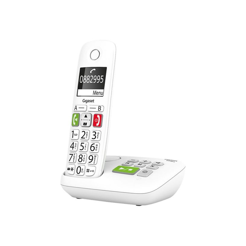 4250366856117-Gigaset E290A - téléphone sans fil à grosse touche - avec répondeur - blanc-P_79442770_1-0