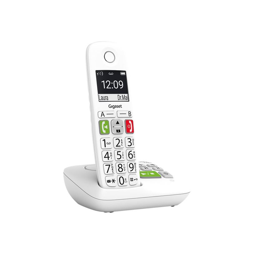 4250366856117-Gigaset E290A - téléphone sans fil à grosse touche - avec répondeur - blanc-P_79442770_3-2