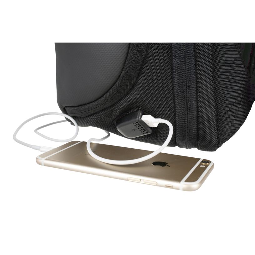 9002638210029-Sac à dos WALKER CEO - 1 compartiment coloris Black coated--4