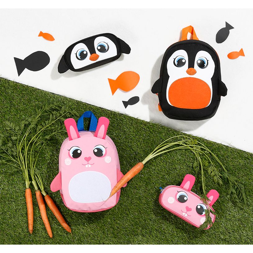 3135256262395-Sac à dos maternelle Baby Animals Lapin - 1 compartiment - Viquel-P_79442820_2-1