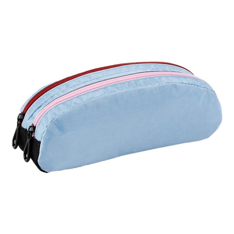 3135258828377-Trousse demi-lune Genius Double - 2 compartiments - 4 coloris disponibles - Viquel-P_79442859_1-5