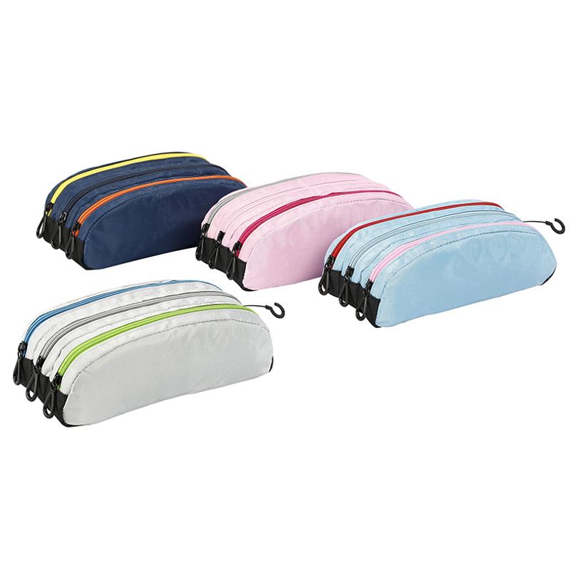3135258838376-Trousse rectangulaire Genius Triple - 3 compartiments - 4 coloris disponibles - Viquel-P_79442860_1-0