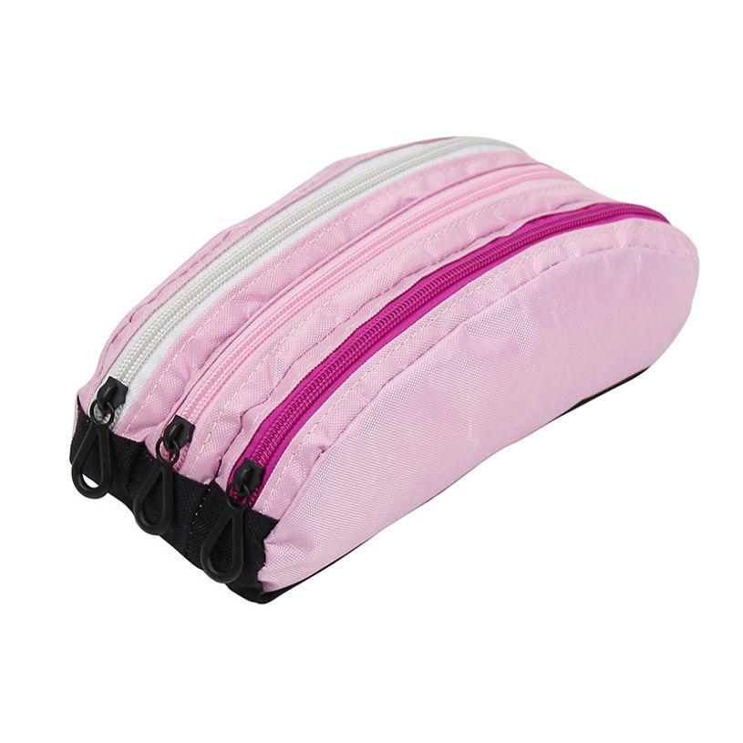 3135258838376-Trousse rectangulaire Genius Triple - 3 compartiments - 4 coloris disponibles - Viquel-P_79442860_2-1