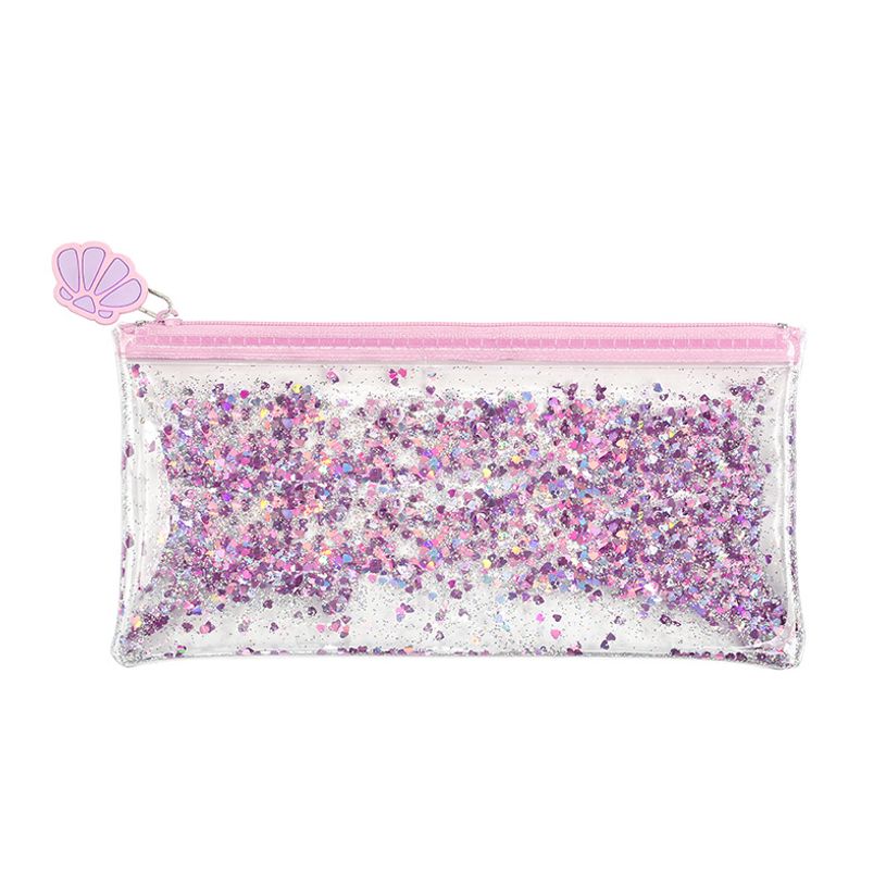 3135259792295-Trousse plate Mermaid avec paillettes et liquide - 1 compartiment - Viquel-P_79442867_1-0