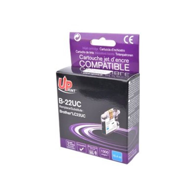3584770907303-Cartouche compatible Brother LC22U - cyan - Uprint-P_79442878_2-1