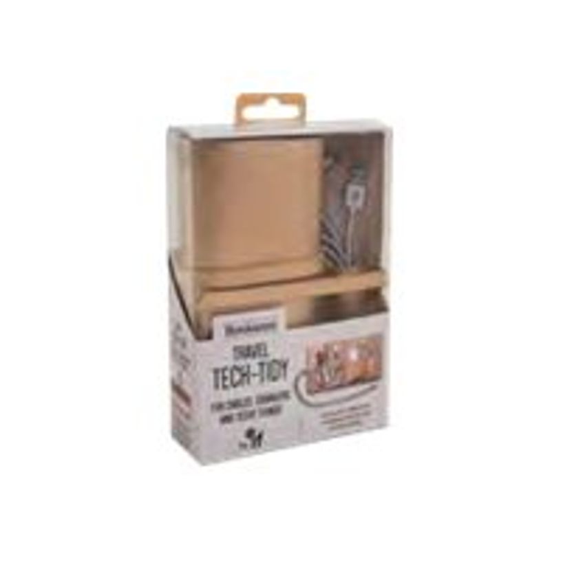 5035393410056-Catwalk-669 - Etui pour câbles et chargeurs - oragnisateur de voyage - beige-P_79442912_2-0