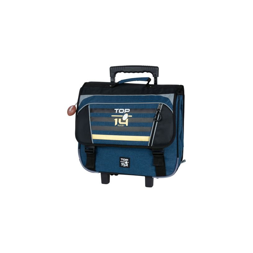 3661507124414-Top 14 Origine - Cartable à roulettes 41 cm - 2 compartiments - Kid'abord-P_79442953_1-0