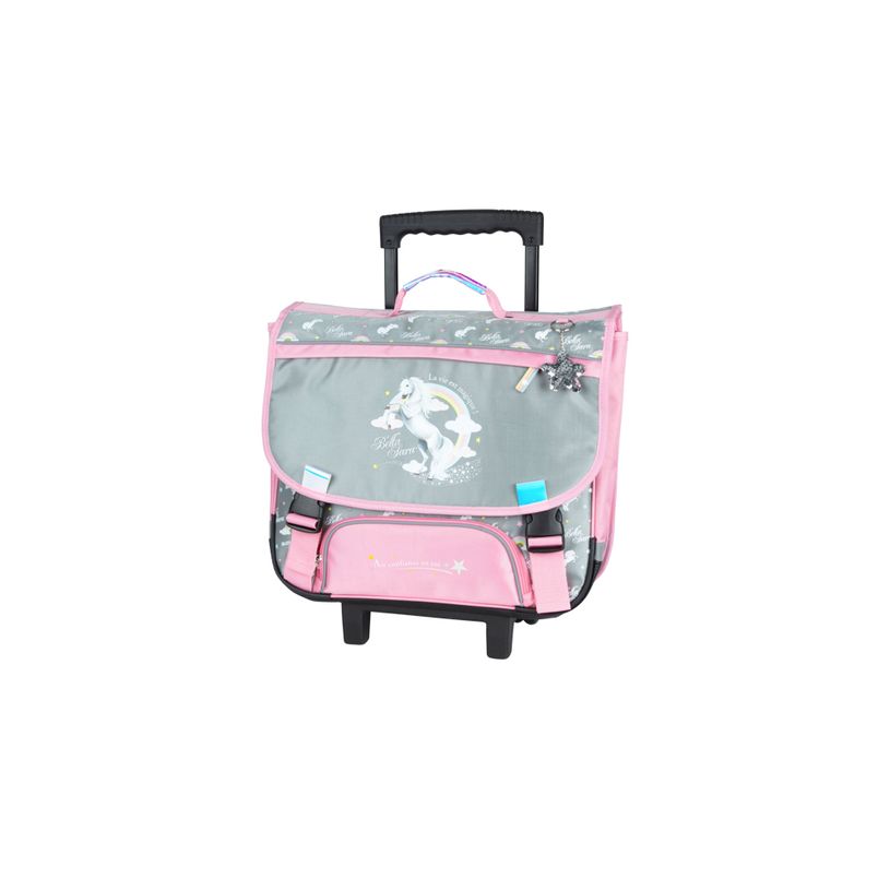 3661507524306-Bella Sara - Cartable à roulettes 41 cm - 2 compartiments - Kid'Abord-P_79443005_1-0