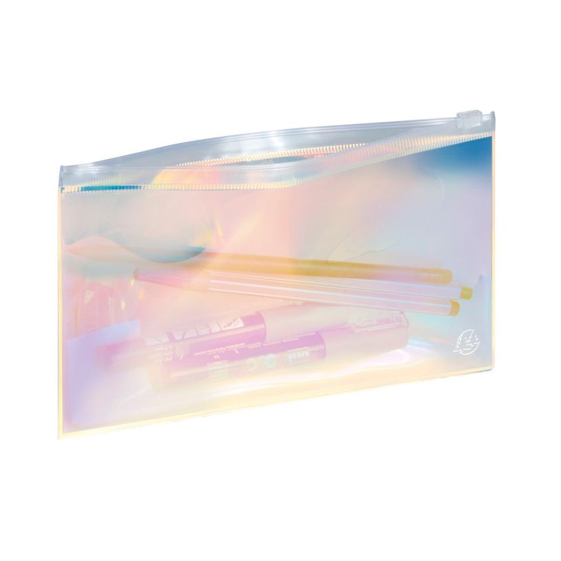 3660942067560-Pochette plate Iris - 1 compartiment - transparente - Exacompta-P_79443095_5-3
