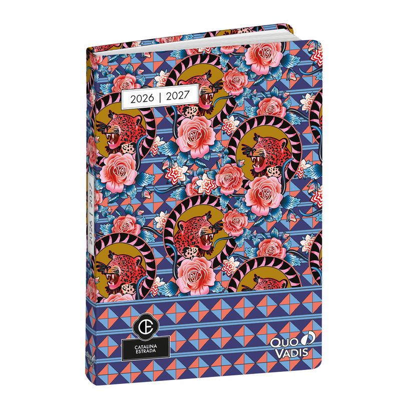 3371010409945-Quo Vadis - Agenda année scolaire - 2026-2027 - Eurotextagenda - Journalier - Multilingue - Catalina Estrada - 12 mois de août à j--1