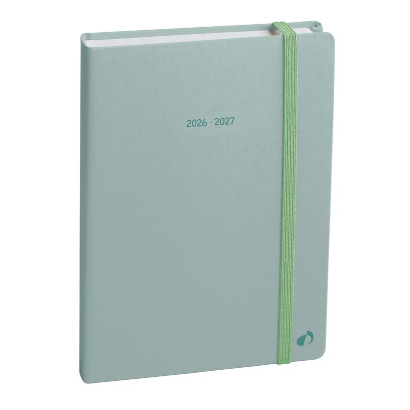 3371010441792-Quo Vadis - Agenda année scolaire - 2026-2027 - Eurotextagenda - Journalier - Multilingue - Pastel - Vert clair - 12 mois de août à j--0
