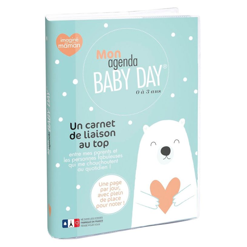 3660942063722-Agenda Baby Day non daté - 1 jour par page - 15 x 21 cm - Exacompta-P_79443115_1-0