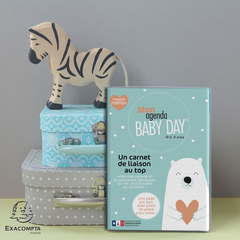 3660942063722-Agenda Baby Day non daté - 1 jour par page - 15 x 21 cm - Exacompta-P_79443115_3-2