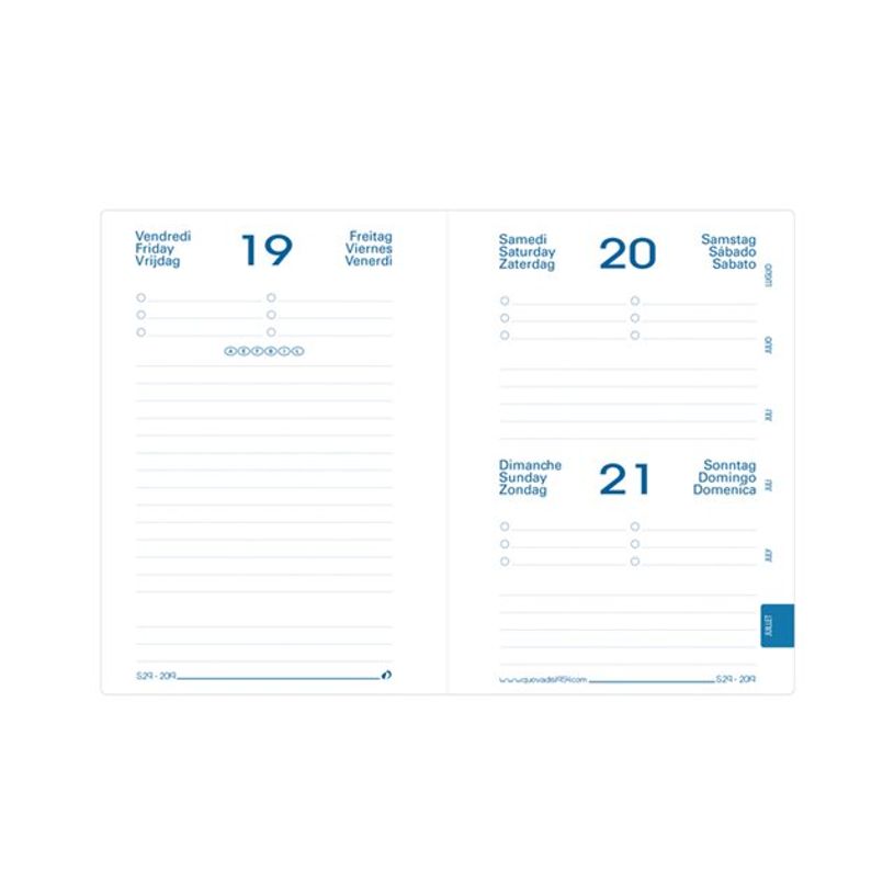 3371010409945-Quo Vadis - Agenda année scolaire - 2026-2027 - Eurotextagenda - Journalier - Multilingue - Catalina Estrada - Assortis - 12 mois d-P_79443136_7-7